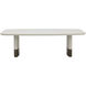Calida 98 X 48 inch Cream Dining Table